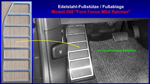 Fußstütze fußablage ford - fußablage,